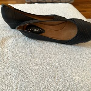 Michelle D black shoes.  Never been wore.  Size 11M.